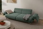 Atelier Del Sofa Bonjo Silver - Green Sofá de 3 plazas